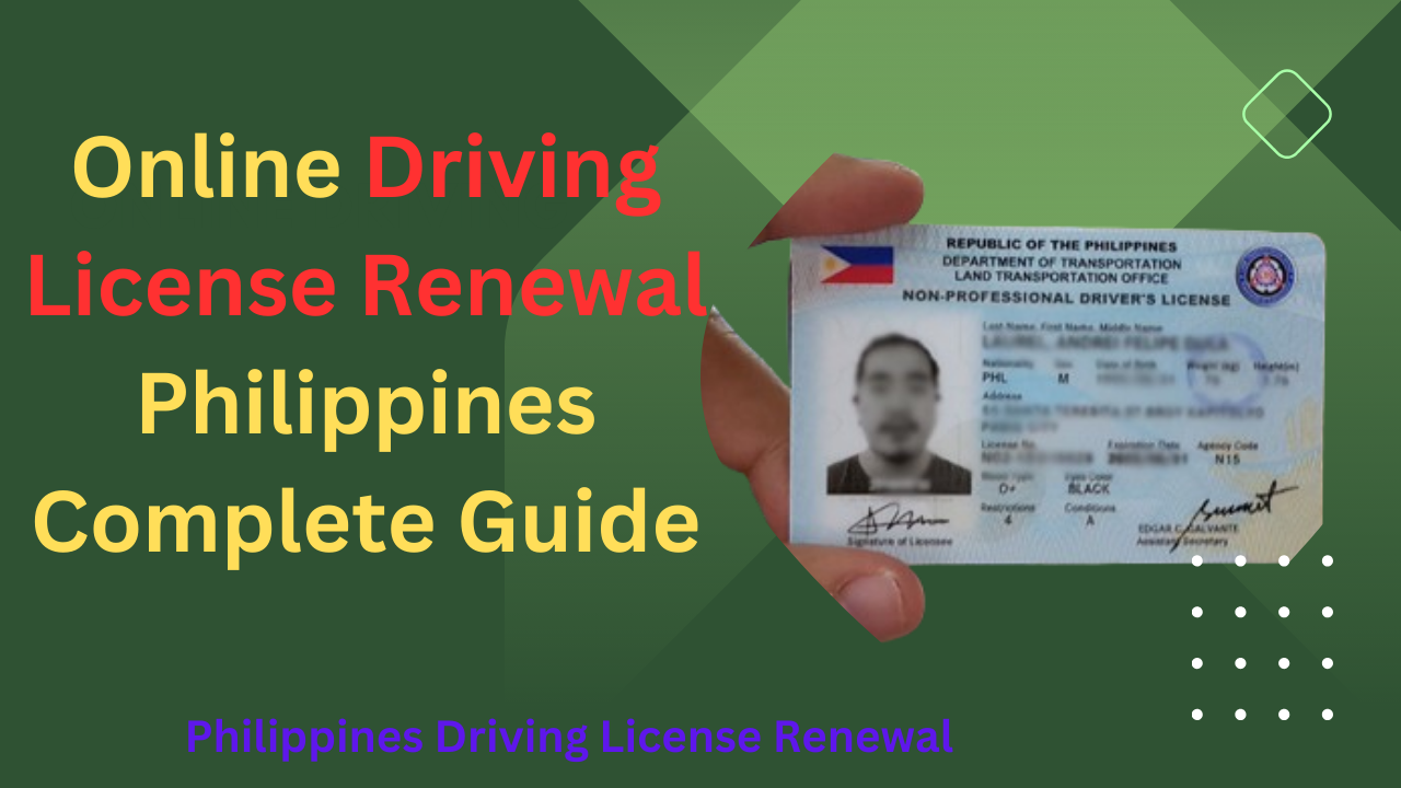 Online driving License Renewal