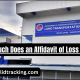 How Much Does an Affidavit of Loss a CR Cost