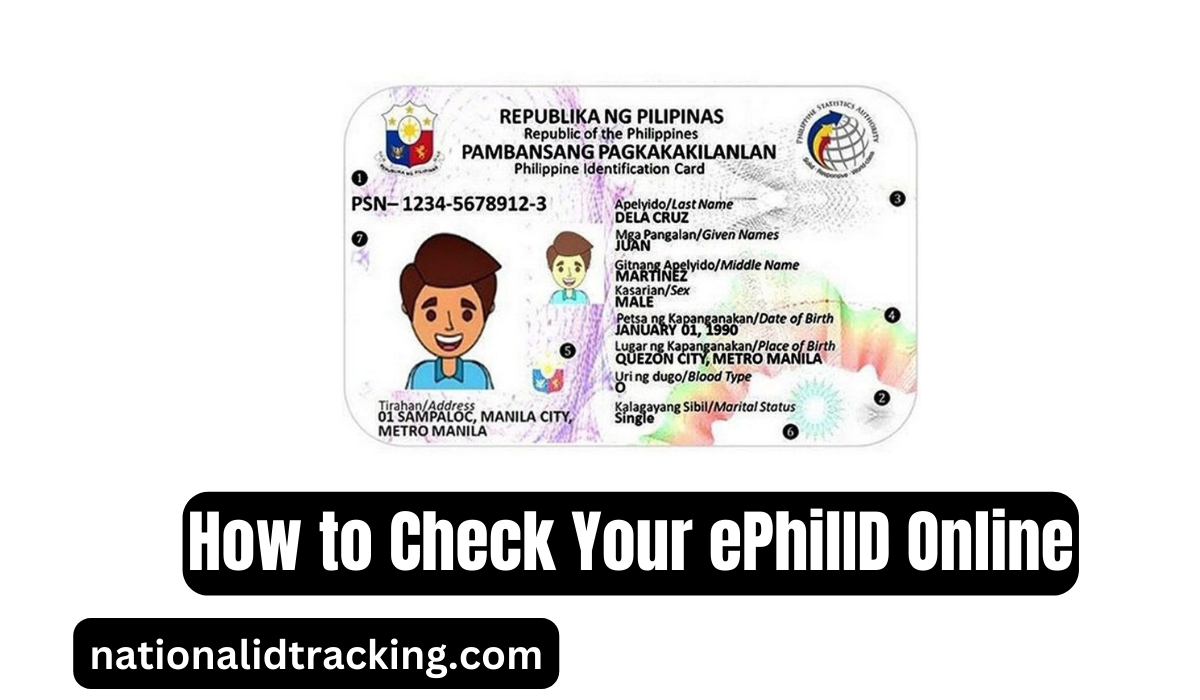 How to Check Your ePhilID Online